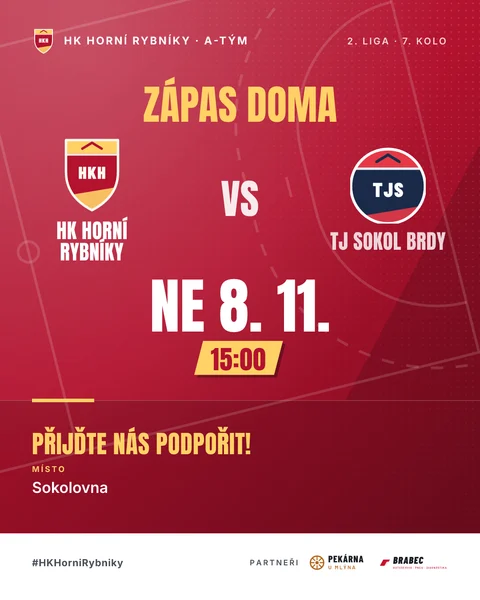 Házená: pozvánka na zápas HK Horní Rybníky